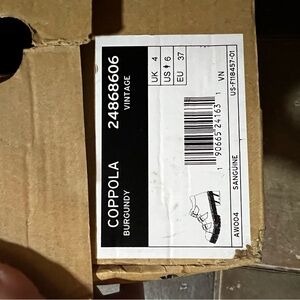 Dr. Martens Coppola Vintage in Burgundy